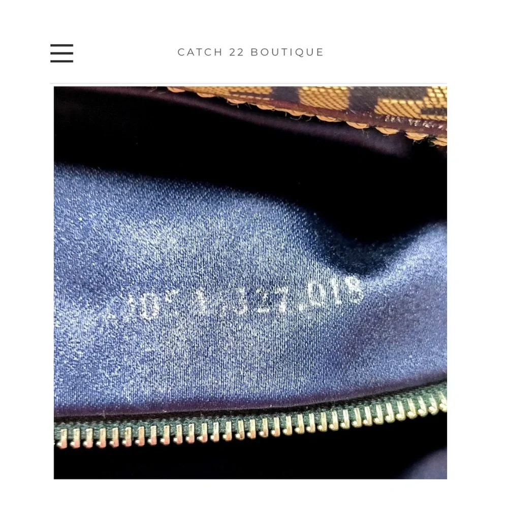 *SOLD* FENDI Blue Zucchino Canvas Forever Bauletto Boston Bag - Picture 8 of 9